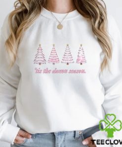Pink Tis The Damn Season Christmas Shirt