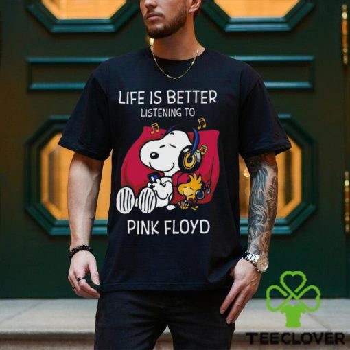 Pink floyd life is better listening to pink floyd fan love 2024 hoodie, sweater, longsleeve, shirt v-neck, t-shirt