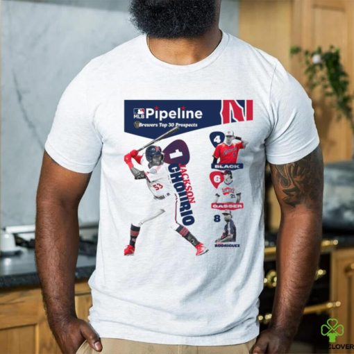 Pipeline Brewers Top 30 Prospects Jackson Chourio Tyler Black Robert Gasser Carlos Rodriguez T shirt