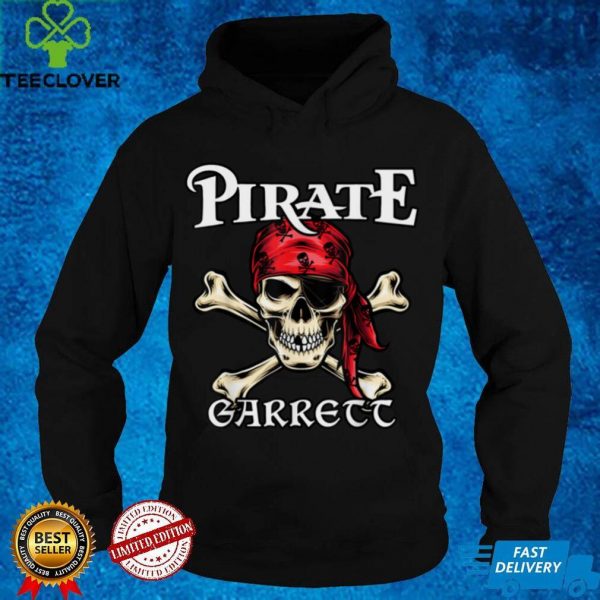 Pirate GARRETT T Shirt Pirate Halloween Costume T Shirt