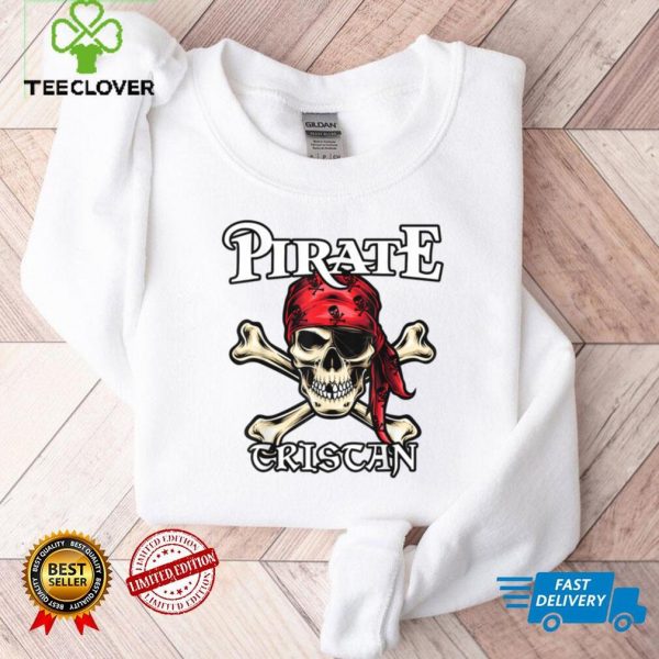 Pirate TRISTAN T Shirt Pirate Halloween Costume T Shirt