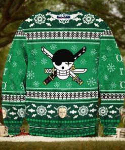 Pirate Zoro Ugly Christmas Sweater Perfect Holiday Gift