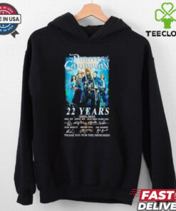 Pirates of the Caribbean 22 years 2003 2025 thank you for the memories shirt