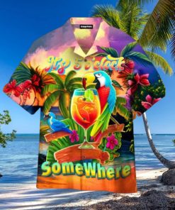Pisces Girl Aloha Hawaiian Shirts