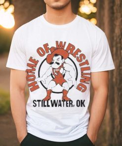 Pistol Pete Oklahoma State University Home Of Wrestling Stillwater Ok Mascot T shirt 1 Pistol Pete Oklahoma State University Home Of Wrestling Stillwater Ok Mascot T shirt