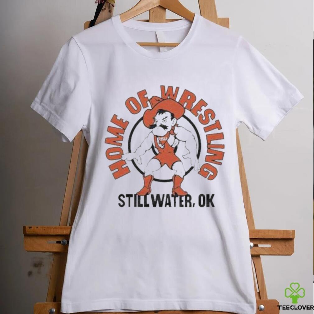 Pistol Pete Oklahoma State University Home Of Wrestling Stillwater Ok Mascot T shirt Pistol Pete Oklahoma State University Home Of Wrestling Stillwater Ok Mascot T shirt