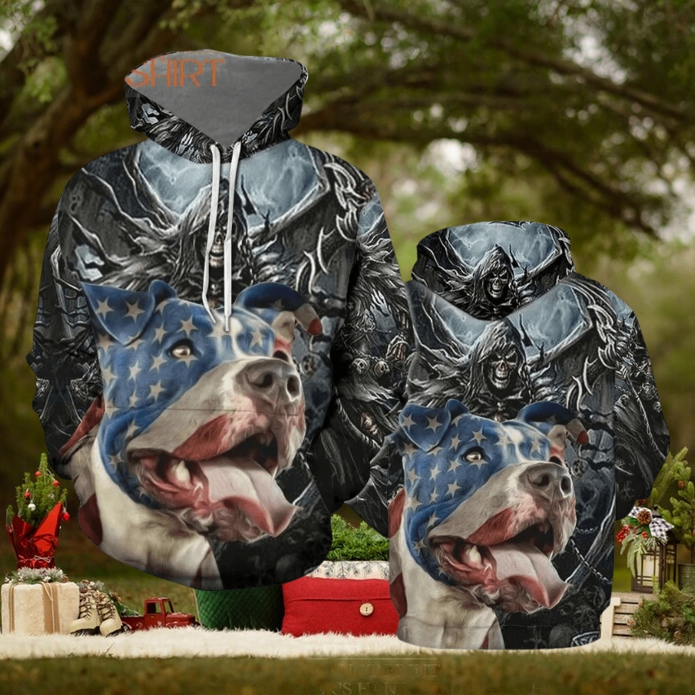 Pitbull Dog 3d All Over Print Hoodie Pitbull Dog 3d All Over Print Hoodie