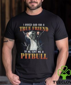 Pitbull I asked god2 Classic T Shirt