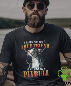 Pitbull I asked god2 Classic T Shirt