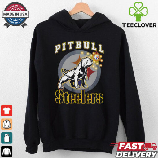 Pitbull Pittsburgh Steelers Christmas shirt