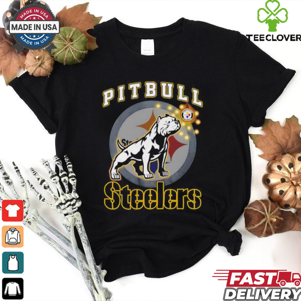 Pitbull Pittsburgh Steelers Christmas shirt Pitbull Pittsburgh Steelers Christmas shirt