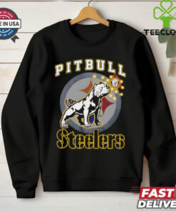 Pitbull Pittsburgh Steelers Christmas shirt