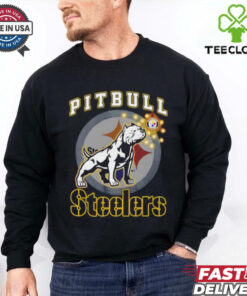 Pitbull Pittsburgh Steelers Christmas shirt