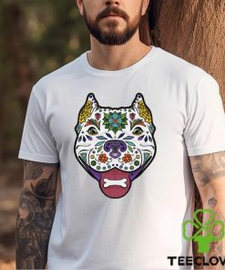 Pitbull X Sugar Skull shirt