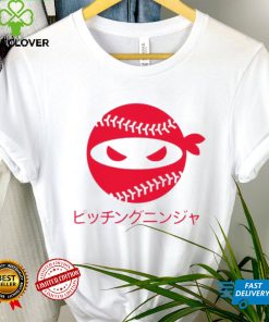 Pitching Ninja Japan baseball shirt