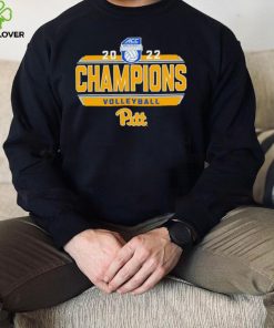 Pitt Panthers 2022 ACC Volleyball Regular Season Champions Locker Room logo shirt