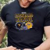 Pitt Panthers vs West Virginia Mountaineers The Backyard Brawl 2022 helmet shirt