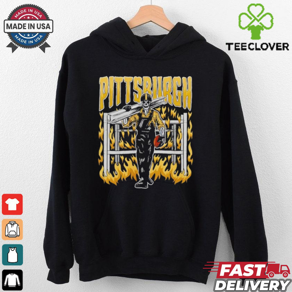 Pittsburg Steelers Football Skeleton Design shirt Pittsburg Steelers Football Skeleton Design shirt