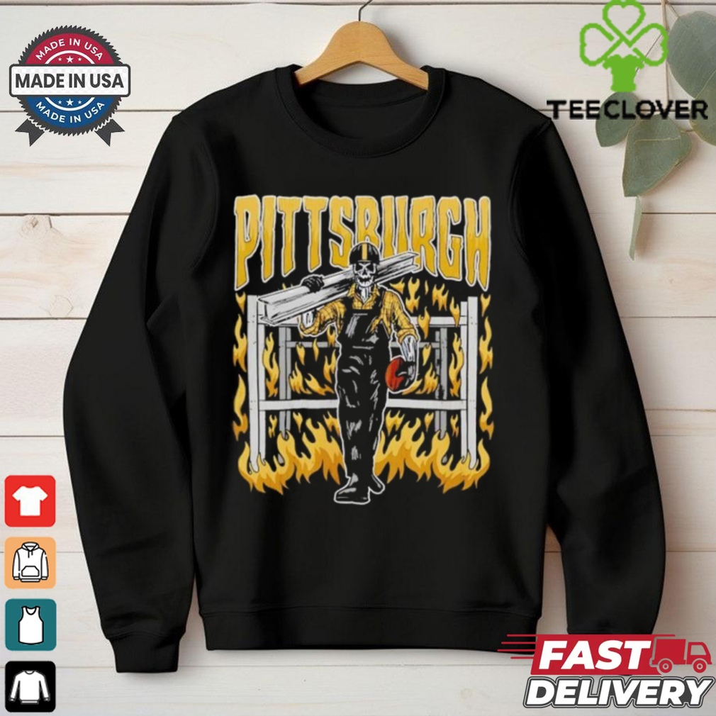 Pittsburg Steelers Football Skeleton Design shirt Pittsburg Steelers Football Skeleton Design shirt