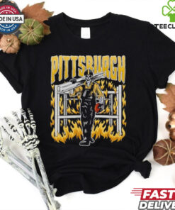 Pittsburg Steelers Football Skeleton Design shirt