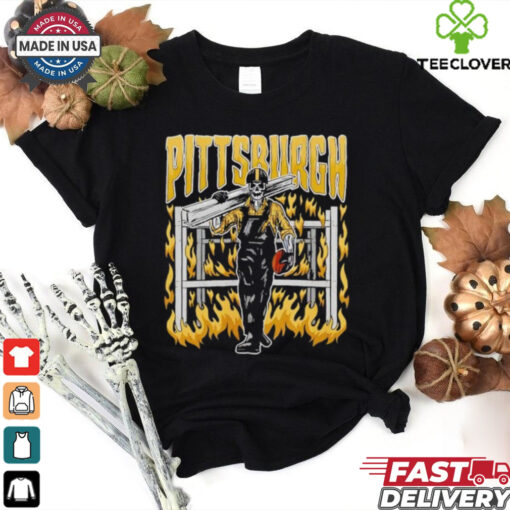 Pittsburg Steelers Football Skeleton Design shirt