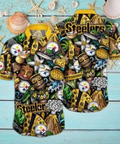 Pittsburgh Flower Hawaii Shirt And Tshirt For Fans