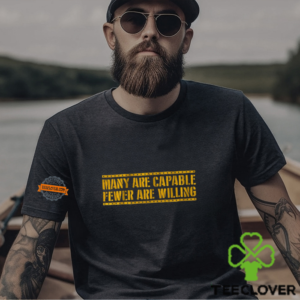 Pittsburgh Football Many Are Capable Shirt Pittsburgh Football Many Are Capable Shirt