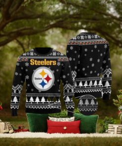 Pittsburgh Football Ugly Christmas Sweater, Family Ugly Christmas Sweater