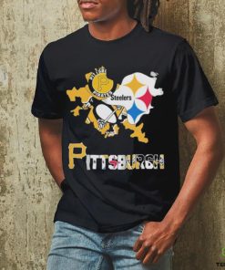 Pittsburgh Map Sports Logo 2024 Shirt