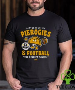 Pittsburgh Pa Pierogies And Football The Perfect Combo T shirt