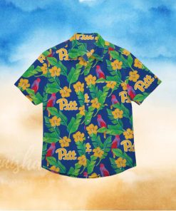 Pittsburgh Panthers Floral Hawaiian Shirt