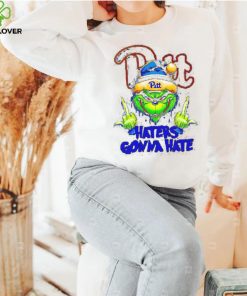 Pittsburgh Panthers Grinch middle finger haters gonna hate shirt