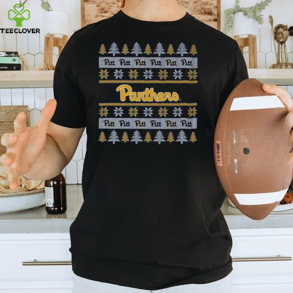 Pittsburgh Panthers Holiday Christmas Tree T Shirt