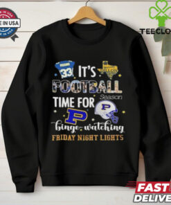 Pittsburgh Panthers It’s Football Time For Binge Watching Shirt