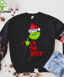 Pittsburgh Panthers Santa Grinch fuck the rest hoodie, sweater, longsleeve, shirt v-neck, t-shirt