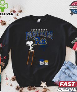 Pittsburgh Panthers Snoopy Painting Shirt 3 Pittsburgh Panthers Snoopy Painting Shirt
