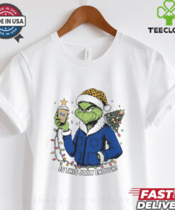 Pittsburgh Panthers x Santa Grinch Is This Jolly Enough Merry Christmas Shirt