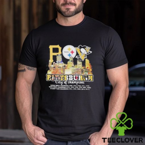 Pittsburgh Penguins City Of Champions Shirt