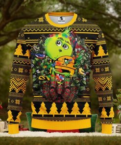 Pittsburgh Penguins Grinch Hug Christmas Ugly Sweater