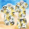 Pittsburgh Penguins Hawaiian Shorts and Shirt Summer Beach Shirt Full Over Print