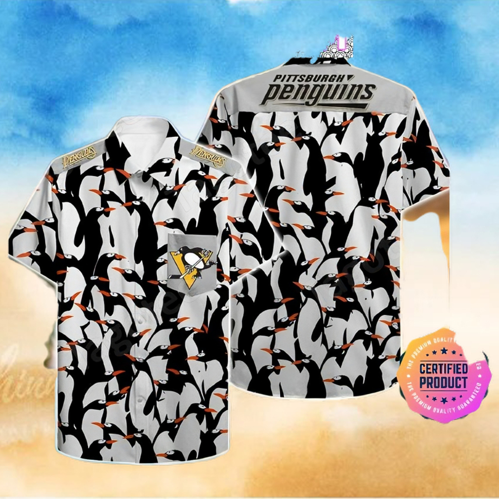 Pittsburgh Penguins Ice Hockey Team Aloha Hawaii Shirt