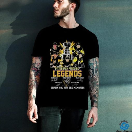 Pittsburgh Penguins Legends 2024 Thank You For The Memories Signatures Shirt