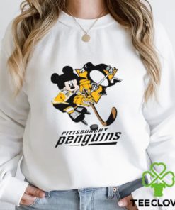 Pittsburgh Penguins Mickey Mouse Disney T Shirt