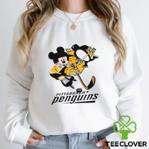 Pittsburgh Penguins Mickey Mouse Disney T Shirt