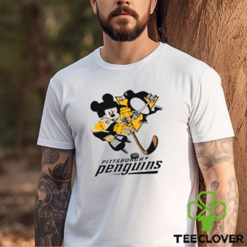 Pittsburgh Penguins Mickey Mouse Disney T Shirt