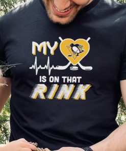 Pittsburgh Penguins My Heart Is On that Rink Shirt