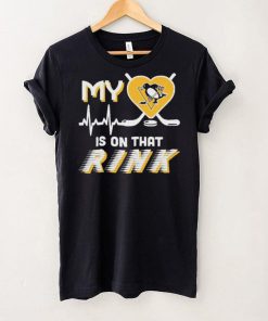 Pittsburgh Penguins My Heart Is On that Rink Shirt