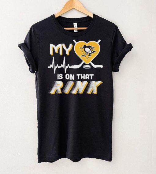 Pittsburgh Penguins My Heart Is On that Rink Shirt