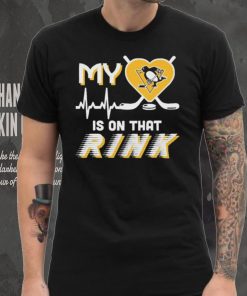 Pittsburgh Penguins My Heart Is On that Rink Shirt