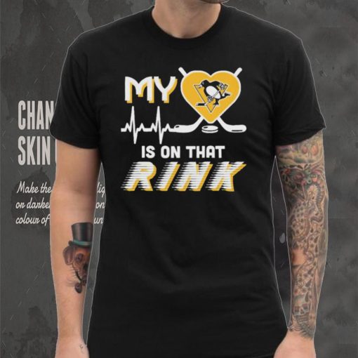 Pittsburgh Penguins My Heart Is On that Rink Shirt